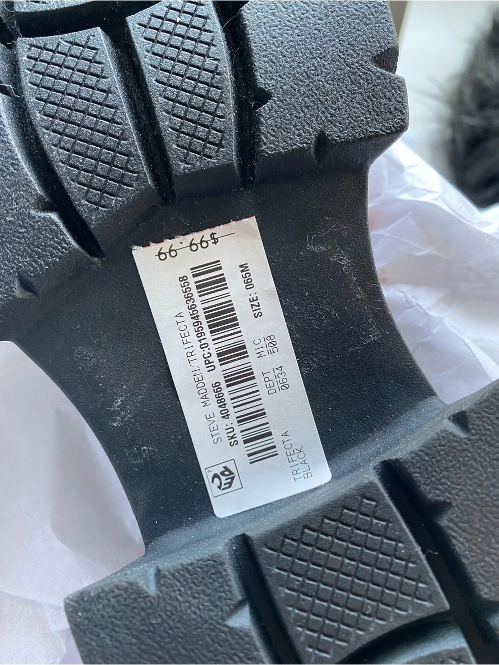 Steve Madden Black Patent Platform Loafers